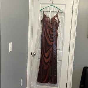 Rory Satin Dress (Revelry)